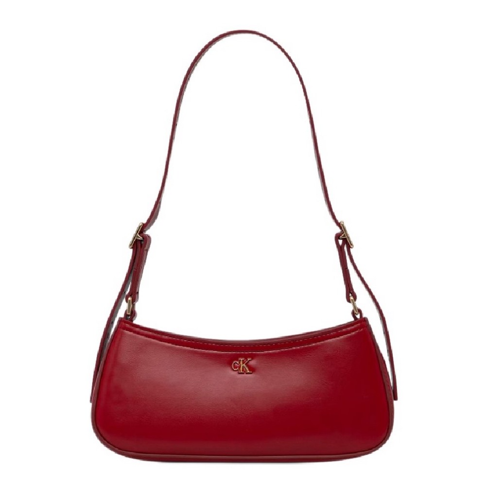CALVIN KLEIN SMALL SHOULDER BAG ΤΣΑΝΤΑ ΓΥΝΑΙΚΕΙΑ RED