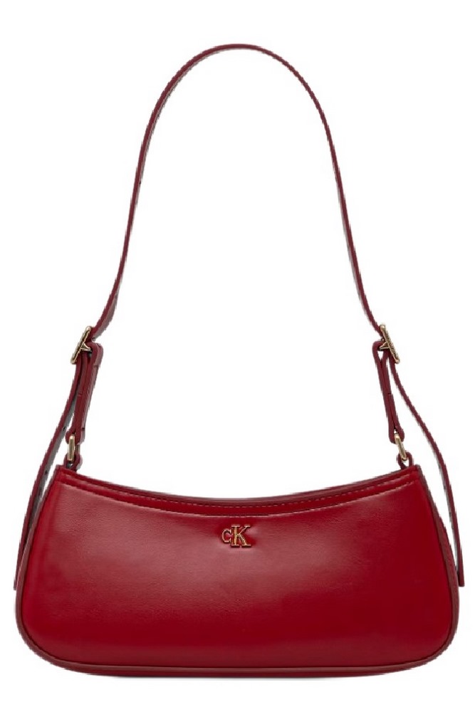 CALVIN KLEIN SMALL SHOULDER BAG ΤΣΑΝΤΑ ΓΥΝΑΙΚΕΙΑ RED