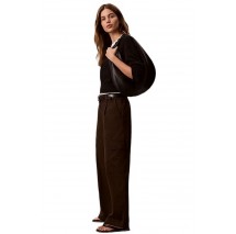 CALVIN KLEIN JEANSCOTTON EWAIST CARGO PANT ΠΑΝΤΕΛΟΝΙ ΓΥΝΑΙΚΕΙΟ COFFEE