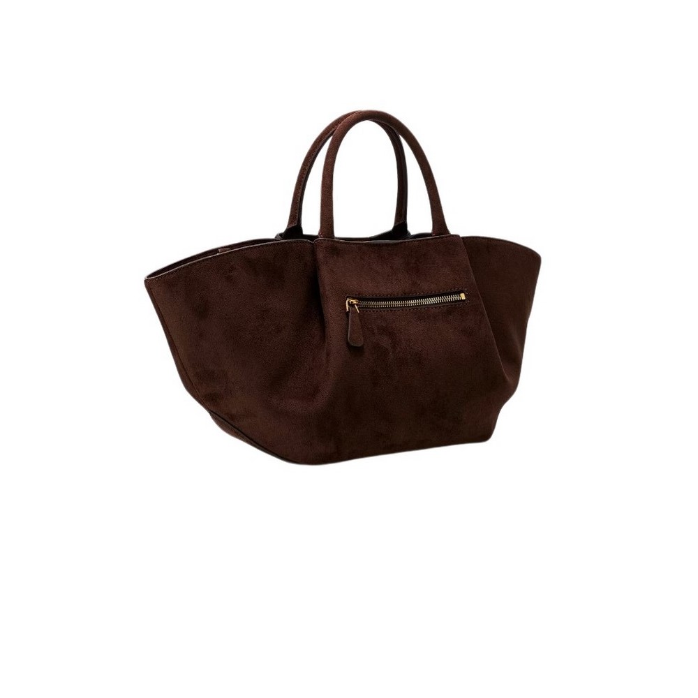 GUESS ALLEGRA GIRLFRIEND SATCHEL ΤΣΑΝΤΑ ΓΥΝΑΙΚΕΙΑ ESPRESSO