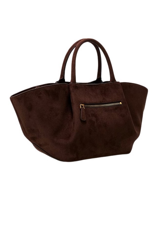 GUESS ALLEGRA GIRLFRIEND SATCHEL ΤΣΑΝΤΑ ΓΥΝΑΙΚΕΙΑ ESPRESSO