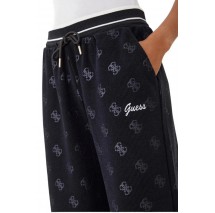 GUESS PAULINA WIDE LEG PANTS ΦΟΡΜΑ ΠΑΝΤΕΛΟΝΙ ΓΥΝΑΙΚΕΙΟ BLACK