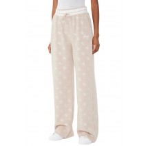 GUESS PAULINA WIDE LEG PANTS ΦΟΡΜΑ ΠΑΝΤΕΛΟΝΙ ΓΥΝΑΙΚΕΙΟ BEIGE