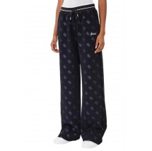 GUESS PAULINA WIDE LEG PANTS ΦΟΡΜΑ ΠΑΝΤΕΛΟΝΙ ΓΥΝΑΙΚΕΙΟ BLACK