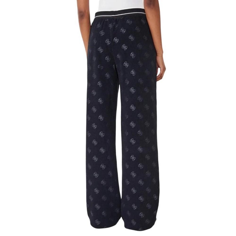 GUESS PAULINA WIDE LEG PANTS ΦΟΡΜΑ ΠΑΝΤΕΛΟΝΙ ΓΥΝΑΙΚΕΙΟ BLACK