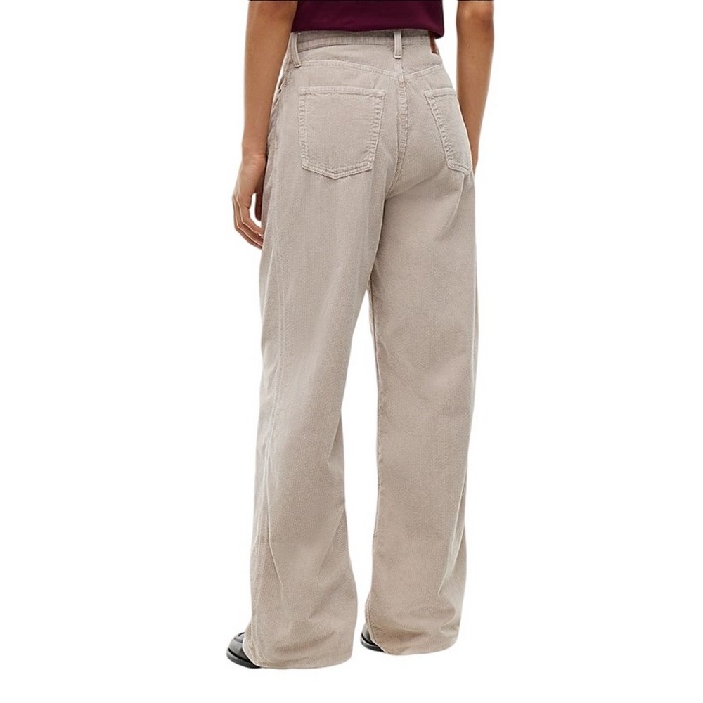 TOMMY JEANS HW STRAIGHT LEG CORD PANT ΠΑΝΤΕΛΟΝΙ ΓΥΝΑΙΚΕΙΟ BEIGE