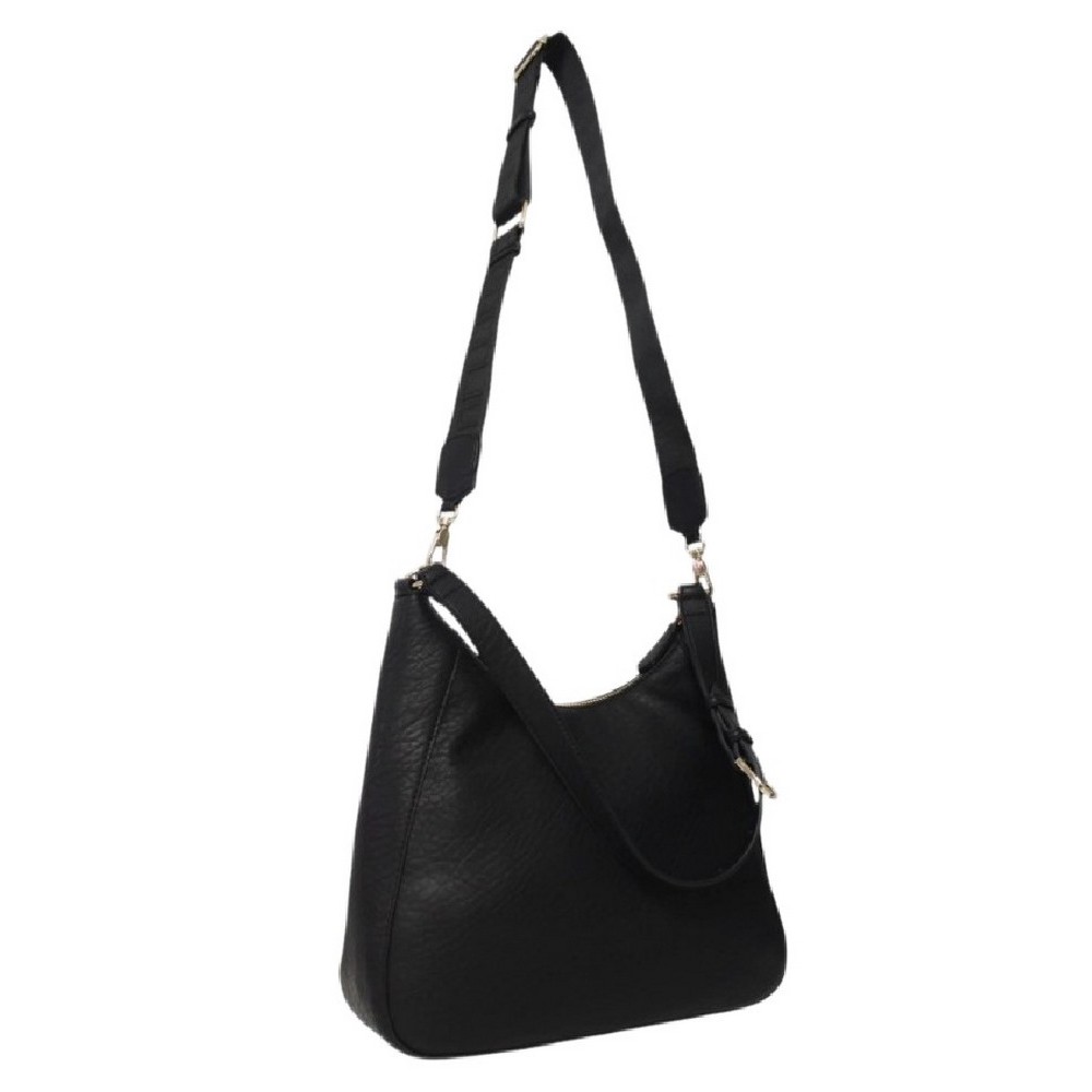 LIU JO MIN OF 2 ECS M HOBO AF5119E0161 ΤΣΑΝΤΑ ΓΥΝΑΙΚΕΙΑ BLACK
