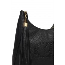 LIU JO MIN OF 2 ECS M HOBO AF5119E0161 ΤΣΑΝΤΑ ΓΥΝΑΙΚΕΙΑ BLACK