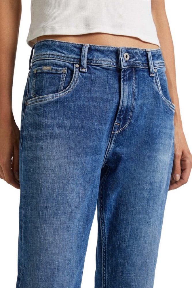 PEPE JEANS LONDON E2 DROP 2B VIOLET RELAXED ΠΑΝΤΕΛΟΝΙ ΓΥΝΑΙΚΕΙΟ BLUΕ DENIM