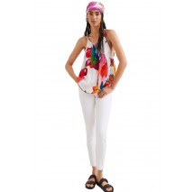 ΜΠΛΟΥΖΑ RODAS HALTER ΓΥΝΑΙΚΕΙΑ DESIGUAL WHITE