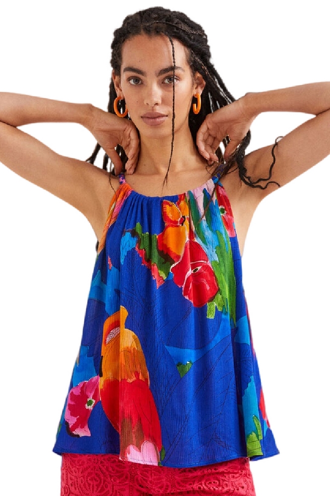 ΜΠΛΟΥΖΑ ΓΥΝΑΙΚΕΙΑ DESIGUAL BLUE