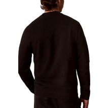 CALVIN KLEIN JEANS 350TERRY MNLG CN SWTSHRT ΜΠΛΟΥΖΑ ΦΟΥΤΕΡ ΑΝΔΡΙΚΗ BLACK
