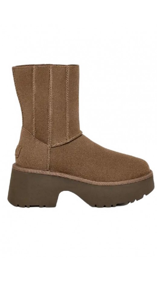 UGG CLASSIC TWIN SEAM NEW HEIGHTS ΧΑΜΗΛΗ ΜΠΟΤΑ ΓΥΝΑΙΚΕΙΑ HICKORY