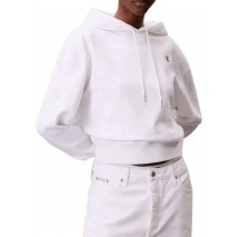 CALVIN KLEIN JEANS ARCHIVE TERRY PO HOOD ΦΟΥΤΕΡ ΜΠΛΟΥΖΑ ΓΥΝΑΙΚΕΙΑ WHITE