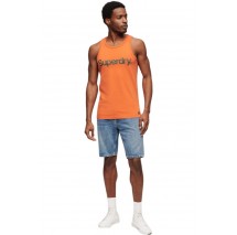 SUPERDRY D2 OVIN VINTAGE STRAIGHT SHORT ΒΕΡΜΟΥΔΑ ΑΝΔΡΙΚΗ BLUΕ DENIM