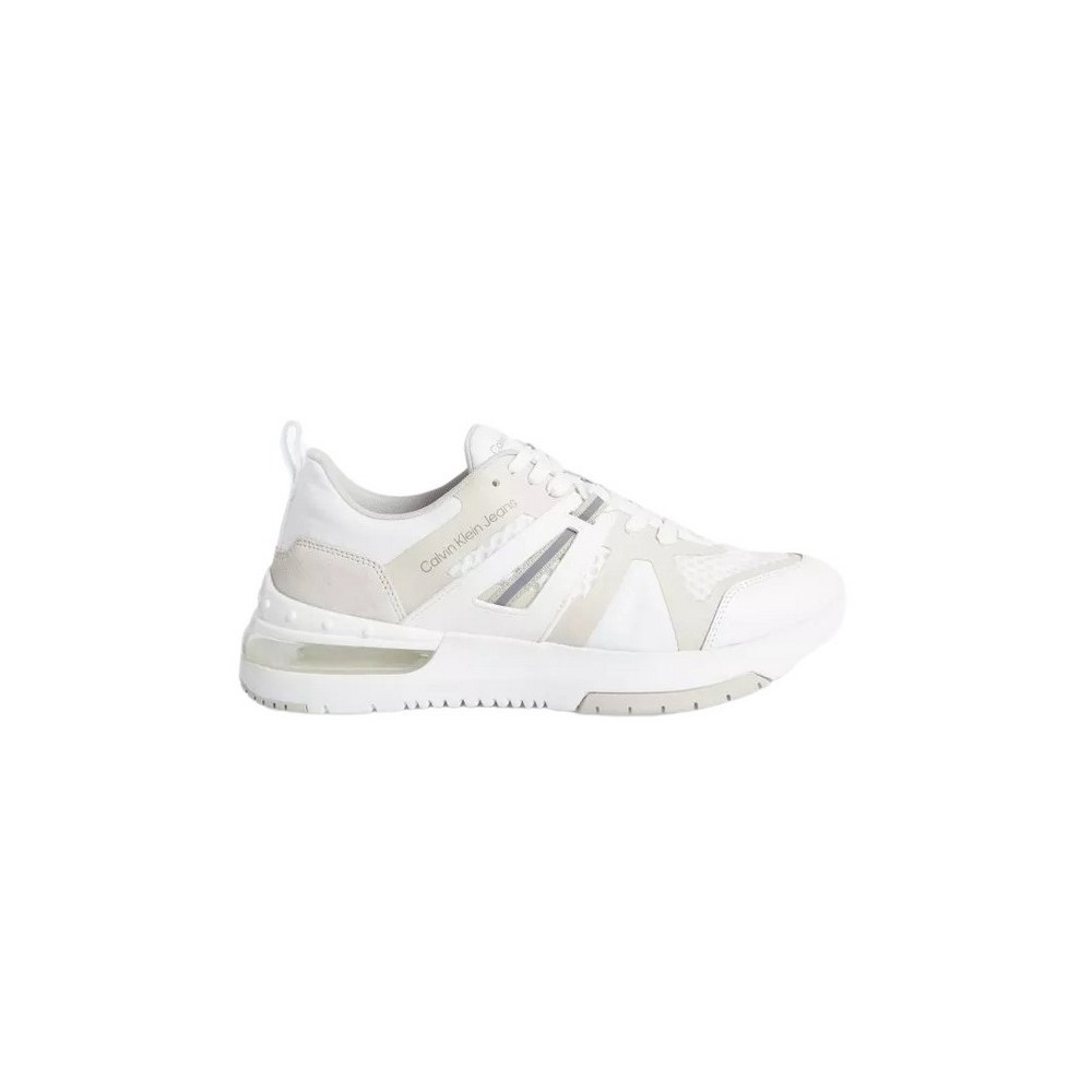 CALVIN KLEIN JEANS NEW SPORTY RUNNER COMFAIR 2 ΠΑΠΟΥΤΣΙΑ ΑΝΔΡΙΚΑ WHITE