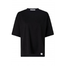 CALVIN KLEIN BADGE MILANO LOOSE TEE T-SHIRT ΓΥΝΑΙΚΕΙΟ BLACK