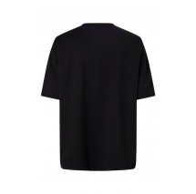 CALVIN KLEIN BADGE MILANO LOOSE TEE T-SHIRT ΓΥΝΑΙΚΕΙΟ BLACK
