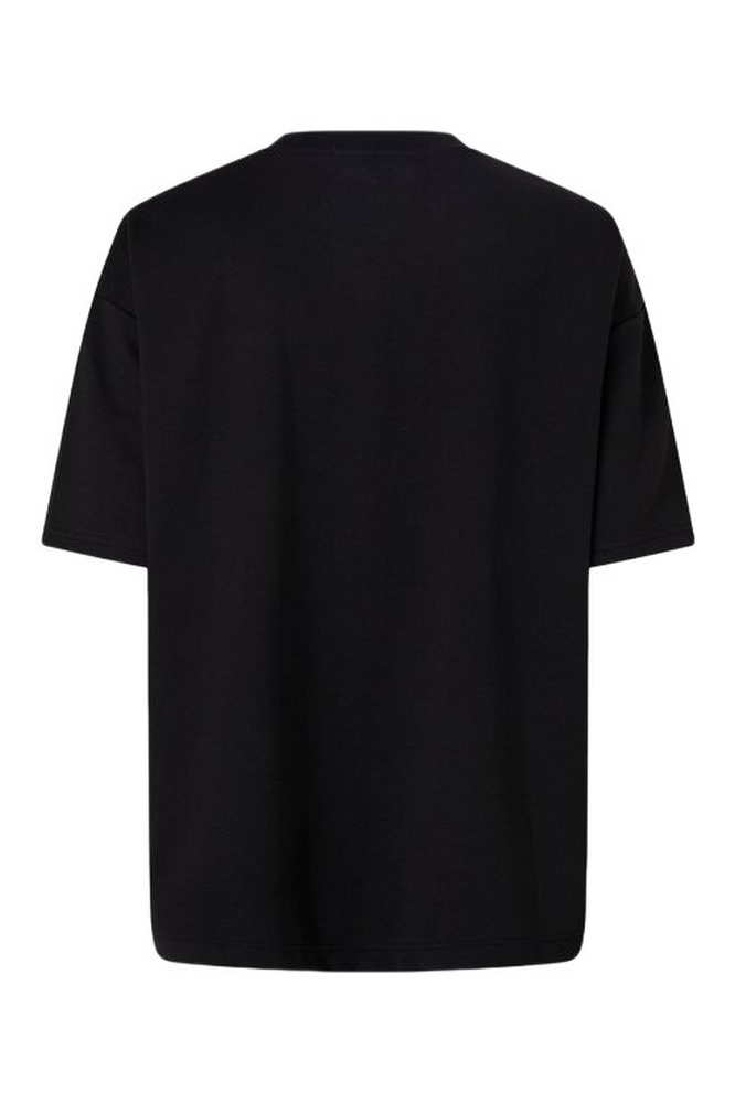 CALVIN KLEIN BADGE MILANO LOOSE TEE T-SHIRT ΓΥΝΑΙΚΕΙΟ BLACK