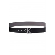 CALVIN KLEIN  MNGRM PLQ BCKL 35MM ΖΩΝΗ ΑΝΔΡΙΚΗ BLACK/GREY