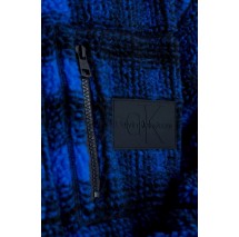 CALVIN KLEIN JEANS HEAVY FABRICATION OVERSHIRT ΜΠΟΥΦΑΝ ΑΝΔΡΙΚΟ BLUE