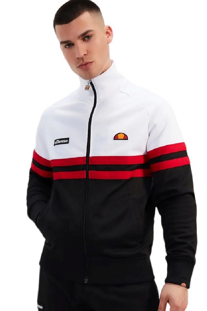 ELLESSE CLASSICS RIMINI TRACK TOP  ΖΑΚΕΤΑ ΑΝΔΡΙΚΗ WHITE/BLACK