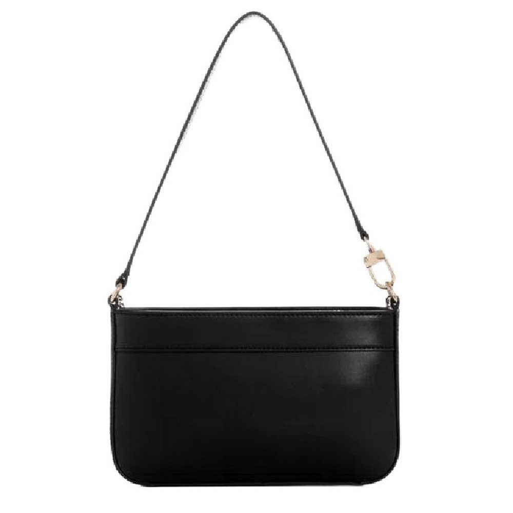 GUESS KATEY MINI TOP ZIP SHLDR BAG ΤΣΑΝΤΑ ΓΥΝΑΙΚΕΙΑ BLACK