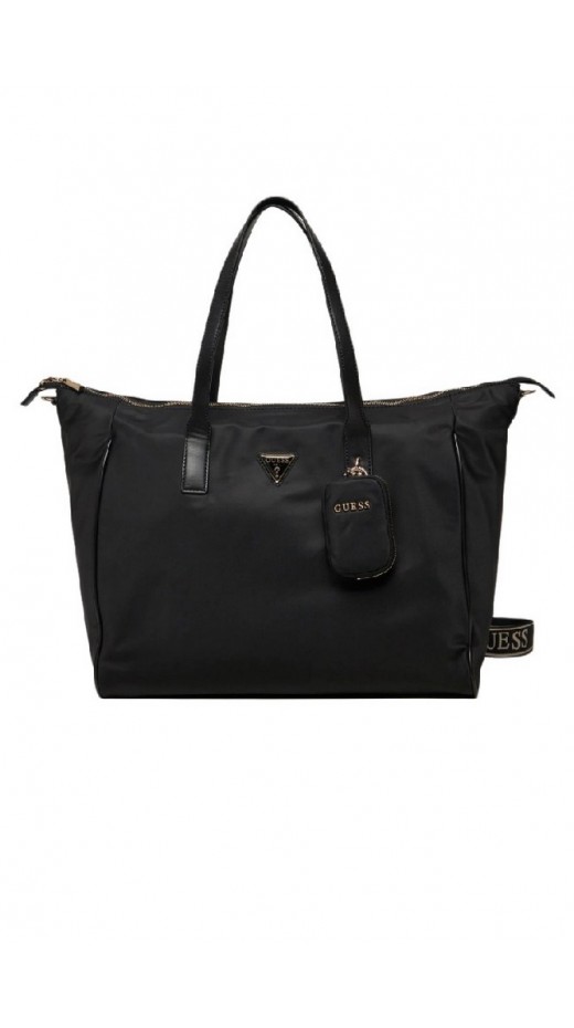 GUESS WAVE ZIP BOTTOM DUFFEL ΤΣΑΝΤΑ ΓΥΝΑΙΚΕΙΑ BLACK