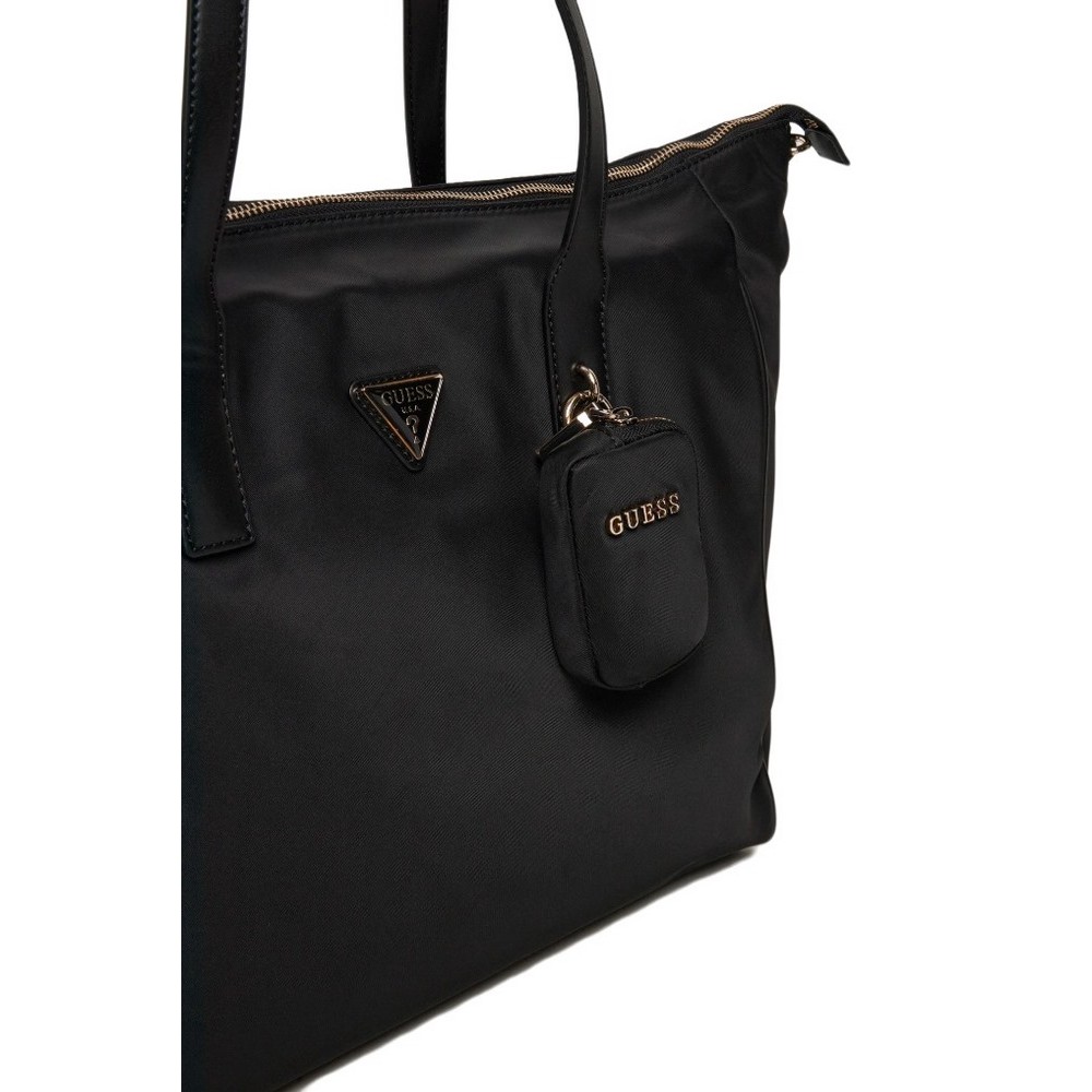 GUESS WAVE ZIP BOTTOM DUFFEL ΤΣΑΝΤΑ ΓΥΝΑΙΚΕΙΑ BLACK