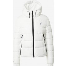 SUPERDRY ΜΠΟΥΦΑΝ HOODED SPIRIT SPORTS PUFFER ΓΥΝΑΙΚΕΙΟ WHITE