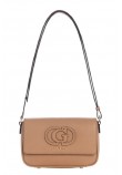 GUESS ISOLA CONVERTIBLE XBODY FLAP ΤΣΑΝΤΑ ΓΥΝΑΙΚΕΙΑ BEIGE