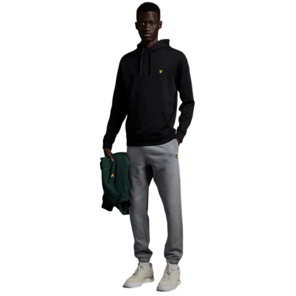 ΦΟΥΤΕΡ ESSENTIALS LS PULLOVER HOODIE ΑΝΔΡΙΚΟ LYLE AND SCOTT BLACK ΦΟΥΤΕΡ ESSENTIALS LS PULLOVER HOODIE ΑΝΔΡΙΚΟ LYLE AND SCOTT BLACK