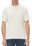 CALVIN KLEIN SUPIMA COTTON CREW 14GG T-SHIRT ΜΠΛΟΥΖΑ ΑΝΔΡΙΚΗ OFF WHITE