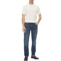 CALVIN KLEIN SUPIMA COTTON CREW 14GG T-SHIRT ΜΠΛΟΥΖΑ ΑΝΔΡΙΚΗ OFF WHITE