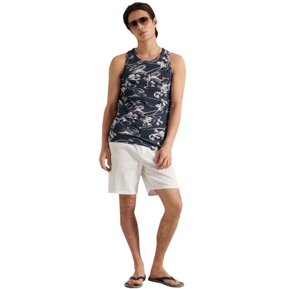 ΜΠΛΟΥΖΑ AMANIKH ΑΝΔΡΙΚΗ SUPERDRY NAVY ΜΠΛΟΥΖΑ AMANIKH ΑΝΔΡΙΚΗ SUPERDRY NAVY