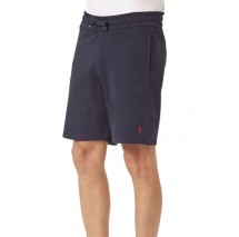 U.S.POLO BALD 000146 EH33 USPA FLEECE SHORT ΒΕΡΜΟΥΔΑ ΑΝΔΡΙΚΗ BLUE