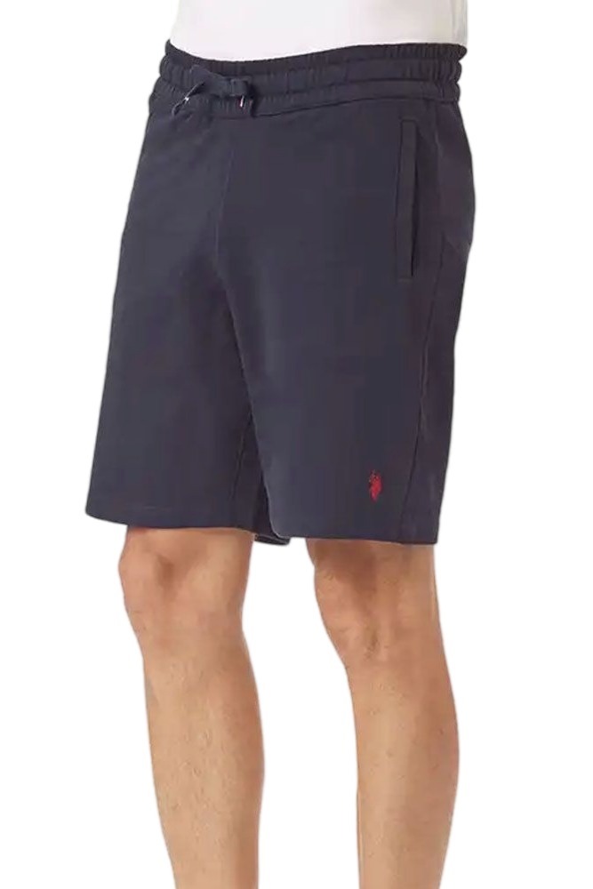 U.S.POLO BALD 000146 EH33 USPA FLEECE SHORT ΒΕΡΜΟΥΔΑ ΑΝΔΡΙΚΗ BLUE