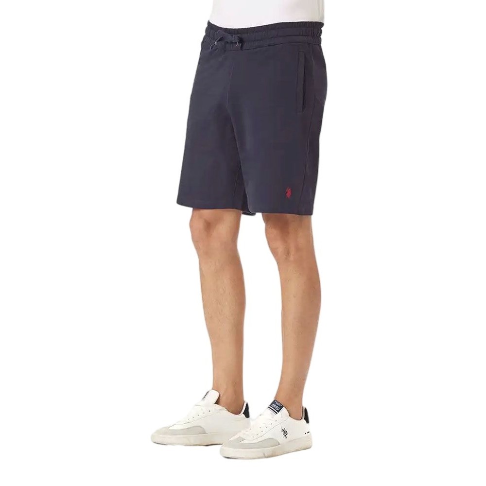 U.S.POLO BALD 000146 EH33 USPA FLEECE SHORT ΒΕΡΜΟΥΔΑ ΑΝΔΡΙΚΗ BLUE