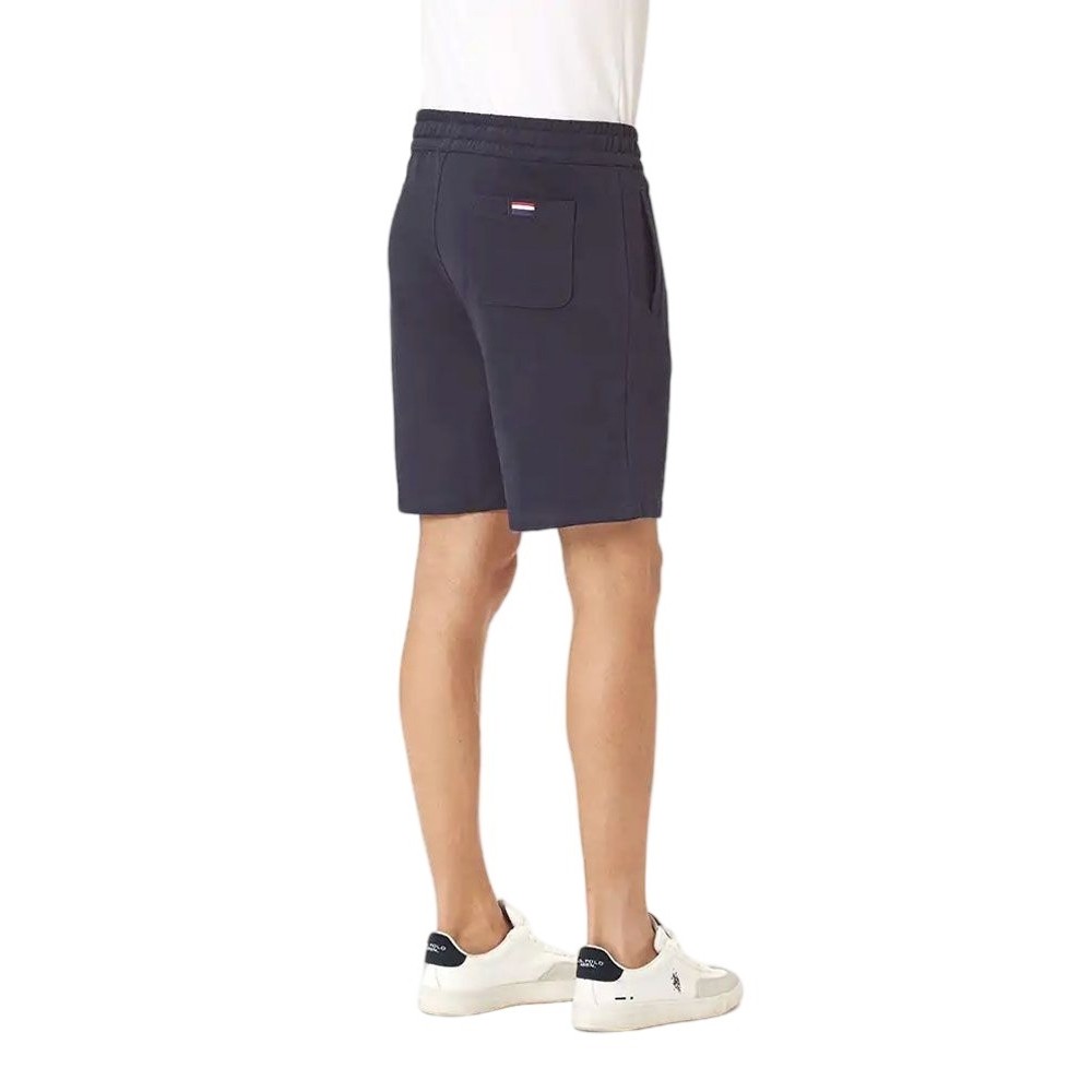 U.S.POLO BALD 000146 EH33 USPA FLEECE SHORT ΒΕΡΜΟΥΔΑ ΑΝΔΡΙΚΗ BLUE