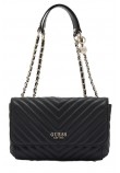 GUESS KEILLAH CONVERTIBLE XBODY FLAP ΤΣΑΝΤΑ ΓΥΝΑΙΚΕΙΑ BLACK