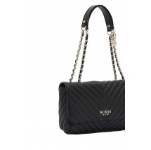 GUESS KEILLAH CONVERTIBLE XBODY FLAP ΤΣΑΝΤΑ ΓΥΝΑΙΚΕΙΑ BLACK