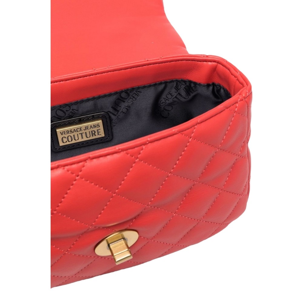 ΤΣΑΝΤΑ CROSSBODY ΚΑΠΙΤΟΝΕ ΓΥΝΑΙΚΕΙΑ VERSACE JEANS COUTURE RED