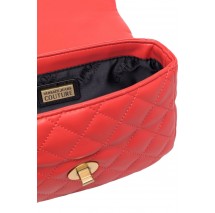 ΤΣΑΝΤΑ CROSSBODY ΚΑΠΙΤΟΝΕ ΓΥΝΑΙΚΕΙΑ VERSACE JEANS COUTURE RED