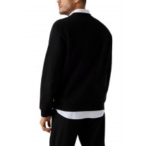 GUESS CN BASIC SWEATSHIRT ΦΟΥΤΕΡ ΜΠΛΟΥΖΑ ΑΝΔΡΙΚΗ BLACK