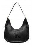 CALVIN KLEIN BOLD CK CRESCENT BAG ΤΣΑΝΤΑ ΓΥΝΑΙΚΕΙΑ BLACK