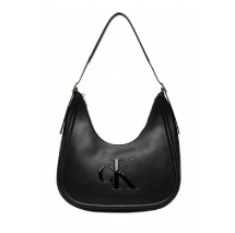 CALVIN KLEIN BOLD CK CRESCENT BAG ΤΣΑΝΤΑ ΓΥΝΑΙΚΕΙΑ BLACK
