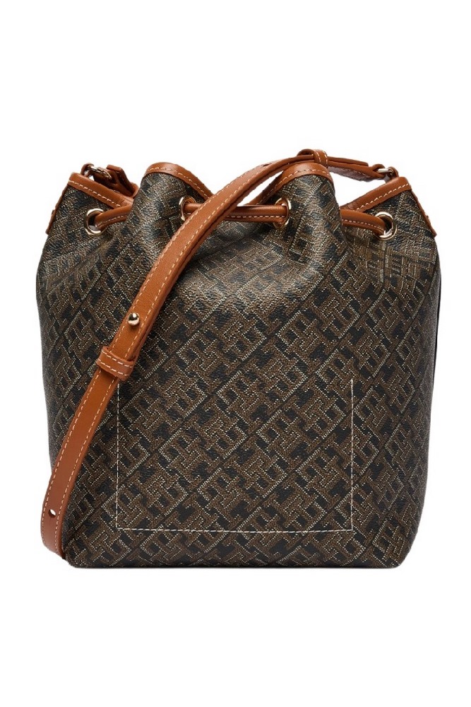 TOMMY HILFIGER MONOPLAY BUCKET LE ΤΣΑΝΤΑ ΓΥΝΑΙΚΕΙΑ BLACK