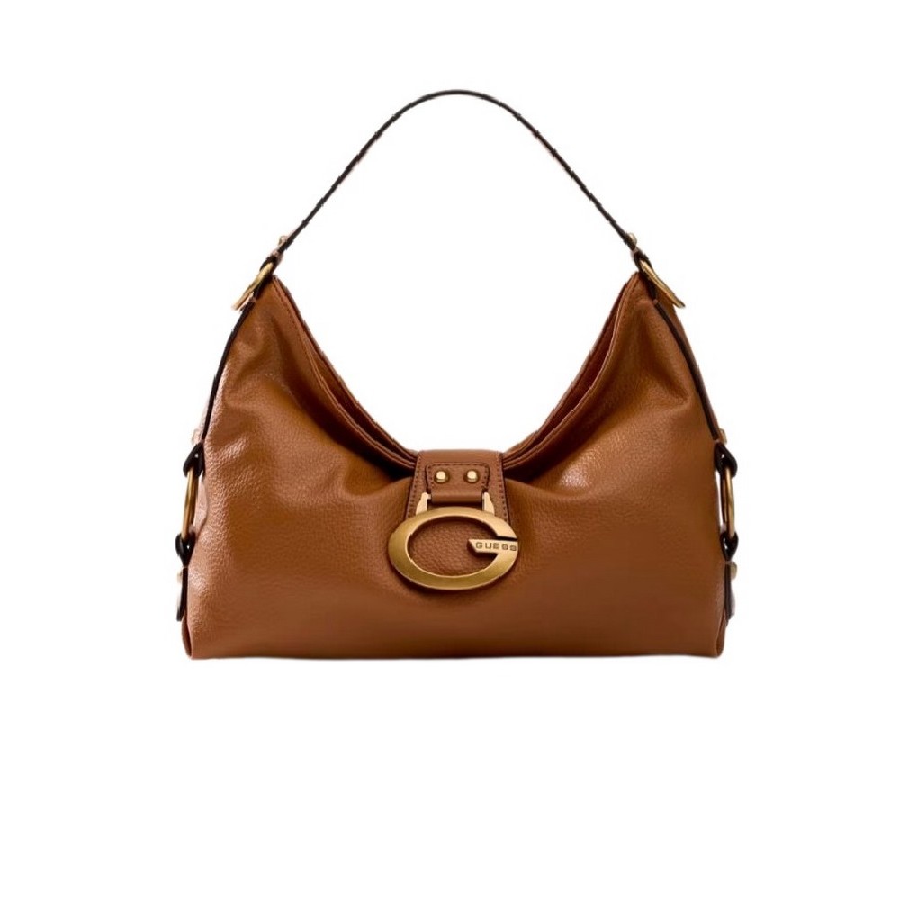 GUESS CAMDEN SHOULDER BAG HWBB9308180 ΤΣΑΝΤΑ ΓΥΝΑΙΚΕΙΑ COGNAC