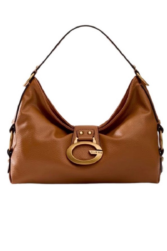 GUESS CAMDEN SHOULDER BAG HWBB9308180 ΤΣΑΝΤΑ ΓΥΝΑΙΚΕΙΑ COGNAC