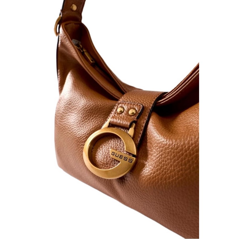 GUESS CAMDEN SHOULDER BAG HWBB9308180 ΤΣΑΝΤΑ ΓΥΝΑΙΚΕΙΑ COGNAC